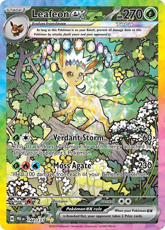 Leafeon ex - 144/131 [PRE - 144/131] - Atomili Collectables