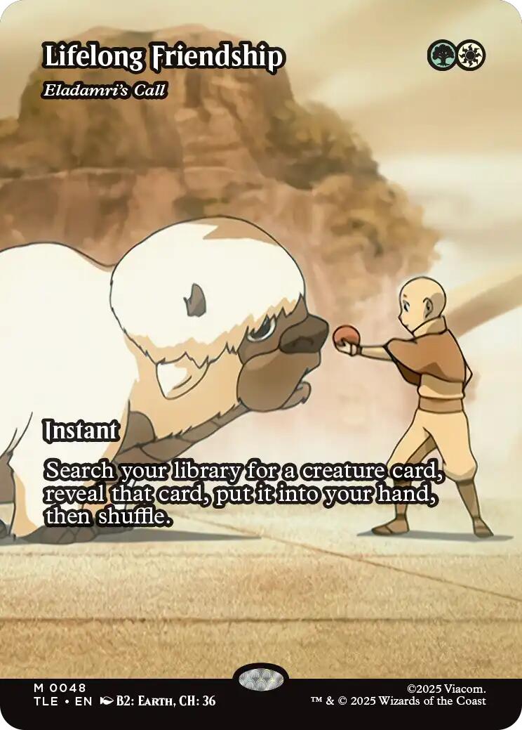 Lifelong Friendship - Eladamri's Call (Borderless) [TLE - 48] - Atomili Collectables