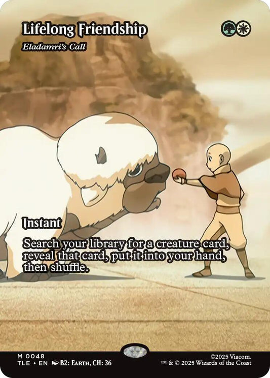 Lifelong Friendship - Eladamri's Call (Borderless) [TLE - 48] - Atomili Collectables