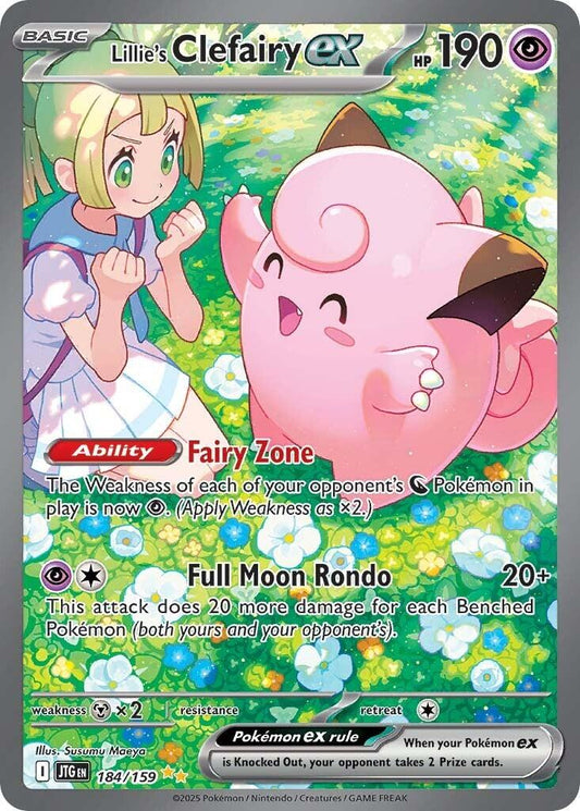 Lillie's Clefairy ex - 184/159 [JTG - 184/159] - Atomili Collectables