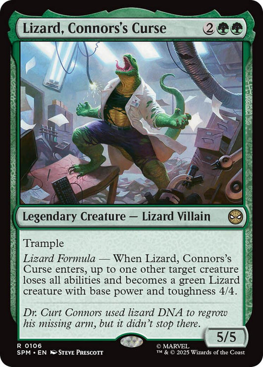 Lizard, Connors's Curse [SPM - 106] - Atomili Collectables