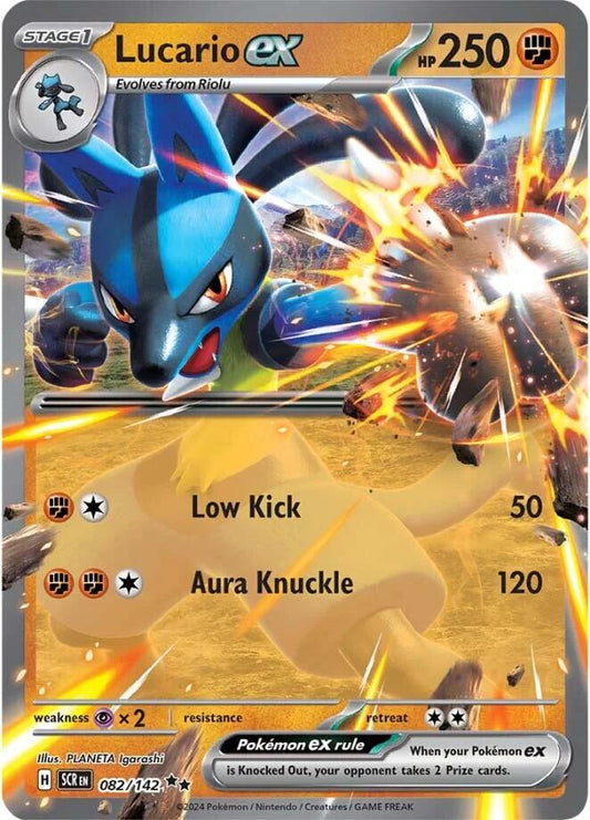 Lucario ex [SCR - 082/142] - Atomili Collectables