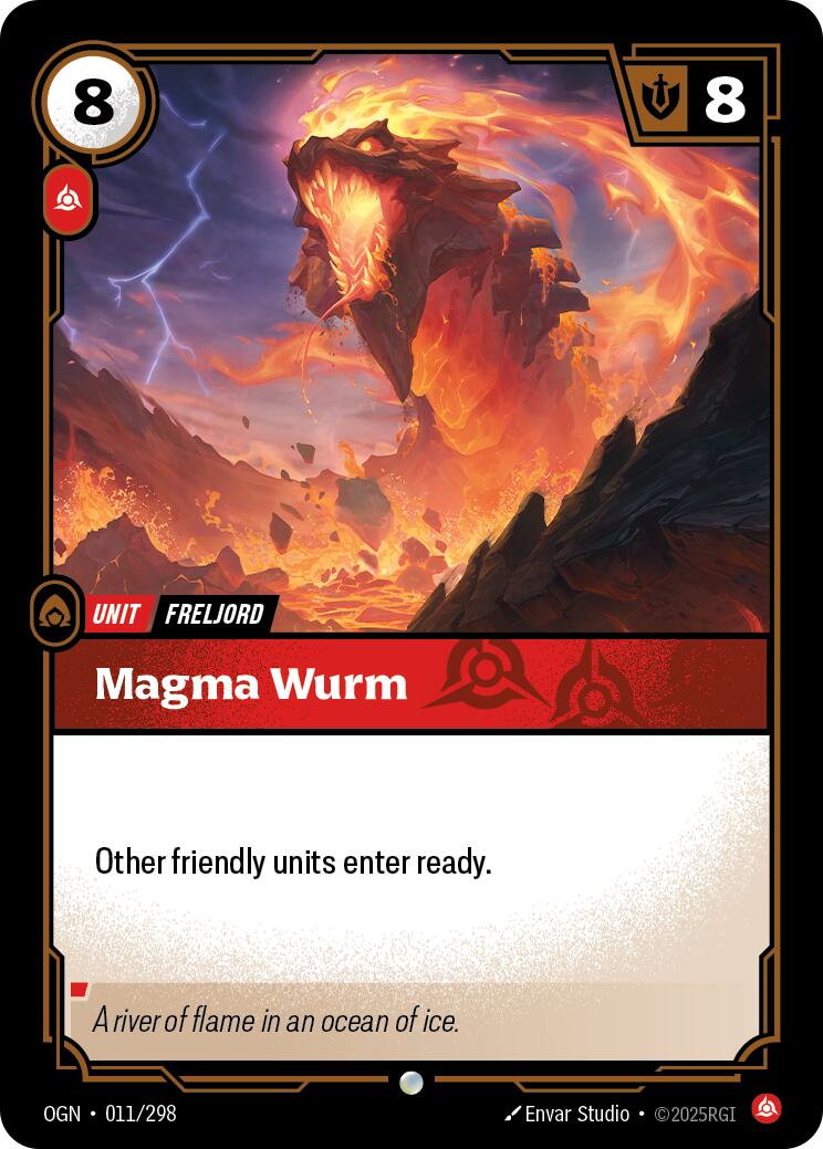 Magma Wurm [OGN - 011/298] - Atomili Collectables