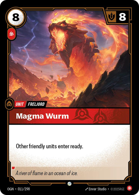 Magma Wurm [OGN - 011/298] - Atomili Collectables