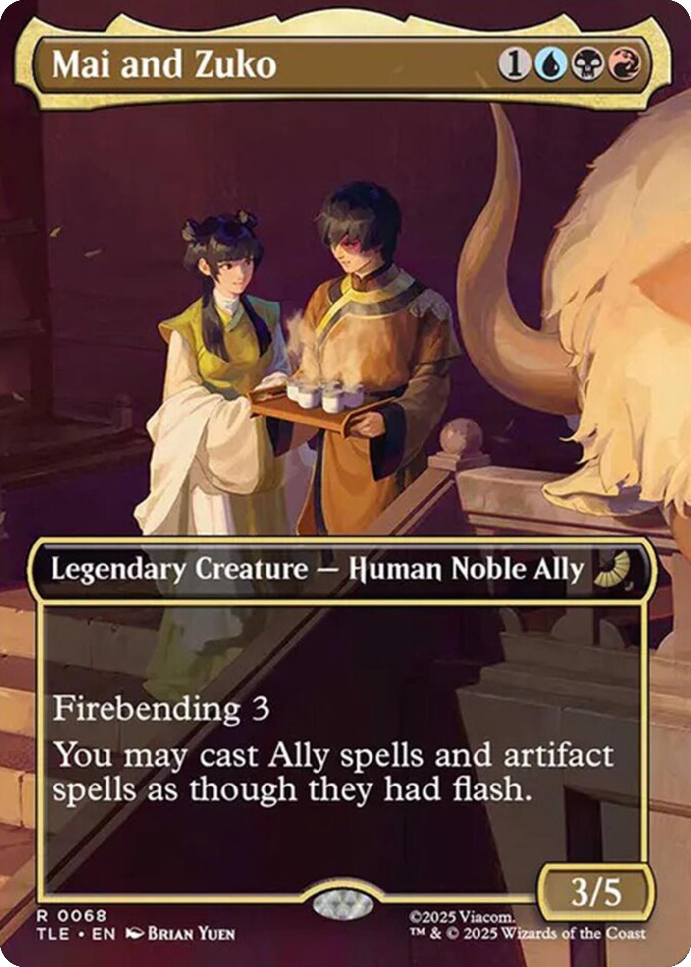 Mai and Zuko (Borderless) [TLE - 68] - Atomili Collectables