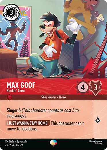 Max Goof - Rockin' Teen (Epic) [9 - 214/204] - Atomili Collectables