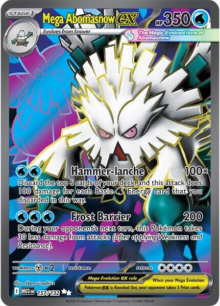 Mega Abomasnow ex - 157/132 [MEG - 157/132] - Atomili Collectables