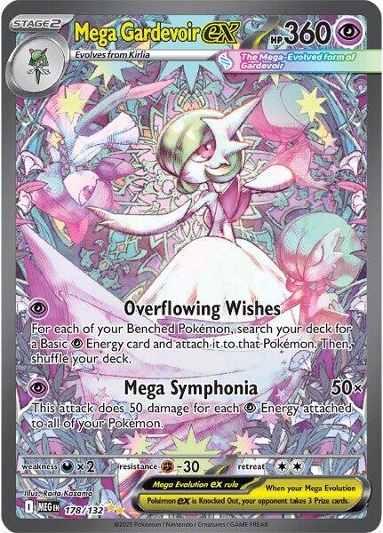 Mega Gardevoir ex - 178/132 [MEG - 178/132] - Atomili Collectables