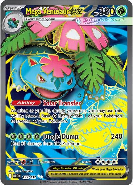 Mega Venusaur ex - 155/132 [MEG - 155/132] - Atomili Collectables