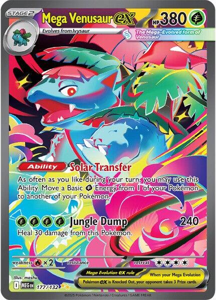 Mega Venusaur ex - 177/132 [MEG - 177/132] - Atomili Collectables