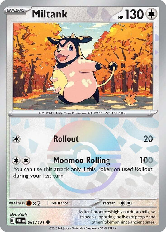 Miltank (Poke Ball Pattern) [PRE - 081/131] - Atomili Collectables