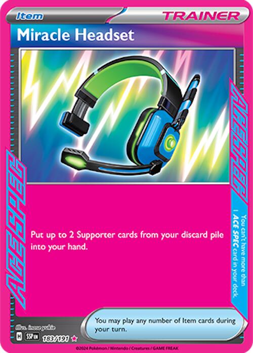 Miracle Headset [SSP - 183/191] - Atomili Collectables
