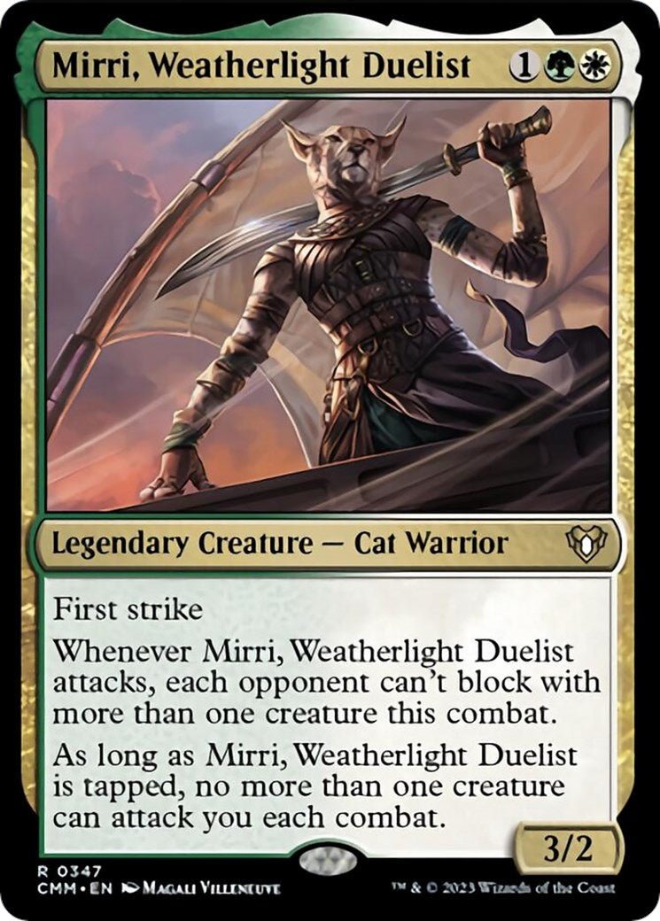 Mirri, Weatherlight Duelist [CMM - 347] - Atomili Collectables