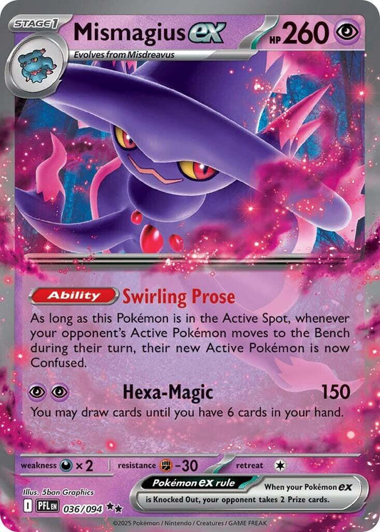 Mismagius ex - 036/094 [PFL - 036/094] - Atomili Collectables