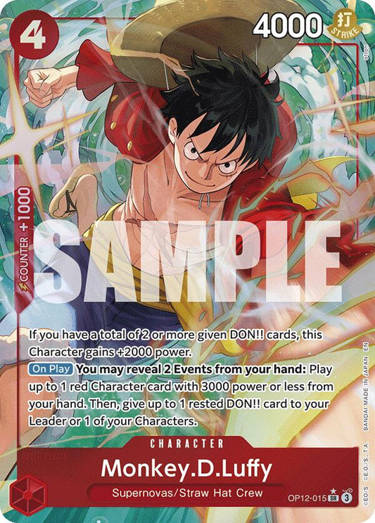 Monkey.D.Luffy (Alternate Art) [OP12 - OP12 - 015] - Atomili Collectables