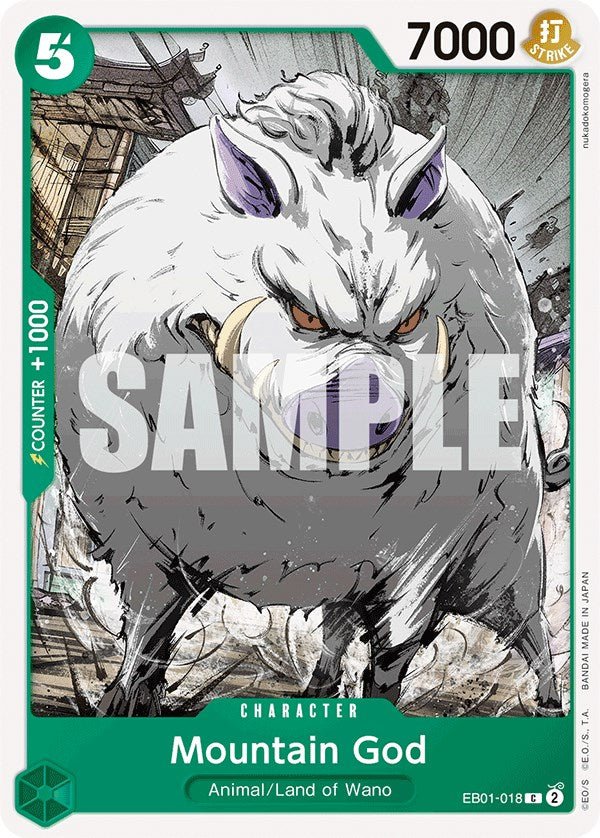 Mountain God [EB - 01 - EB01 - 018] - Atomili Collectables