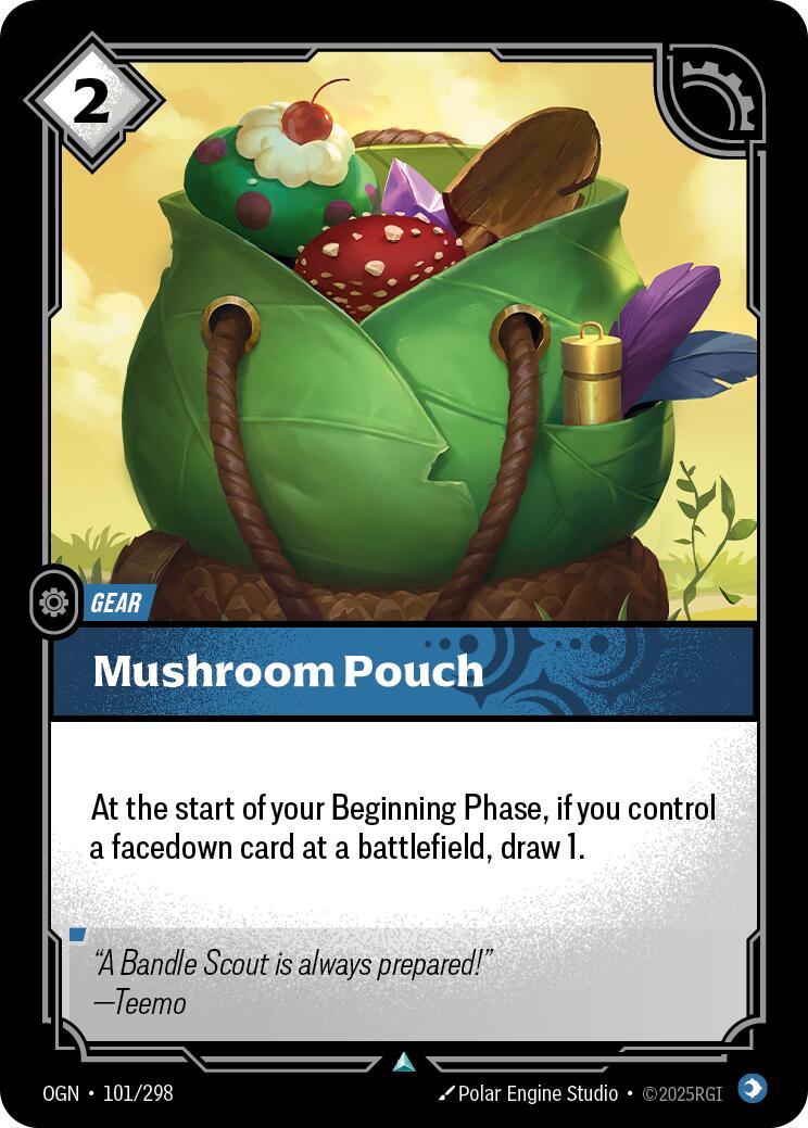 Mushroom Pouch [OGN - 101/298] - Atomili Collectables