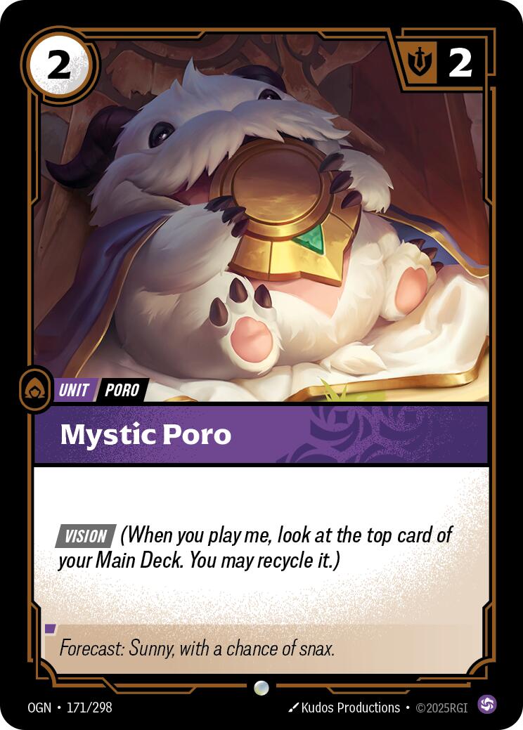 Mystic Poro [OGN - 171/298] - Atomili Collectables