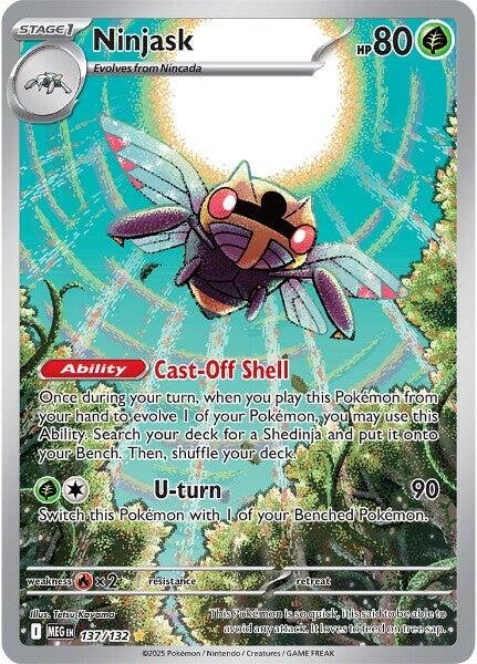 Ninjask - 137/132 [MEG - 137/132] - Atomili Collectables