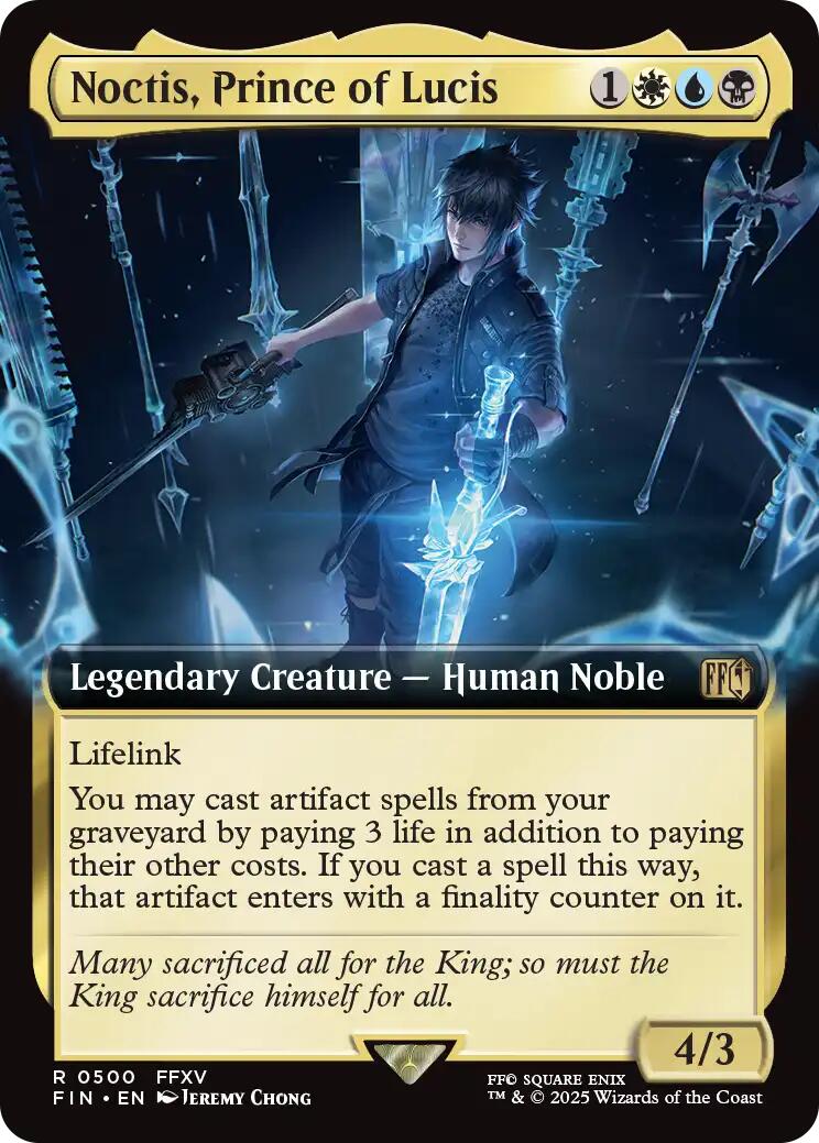 Noctis, Prince of Lucis (Extended Art) [FIN - 500] - Atomili Collectables