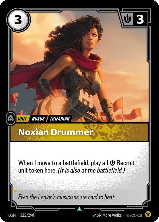 Noxian Drummer [OGN - 222/298] - Atomili Collectables