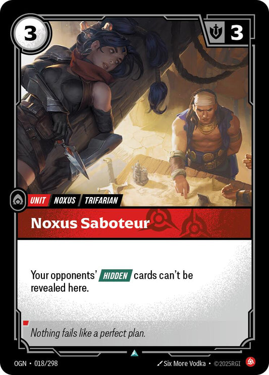 Noxus Saboteur [OGN - 018/298] - Atomili Collectables