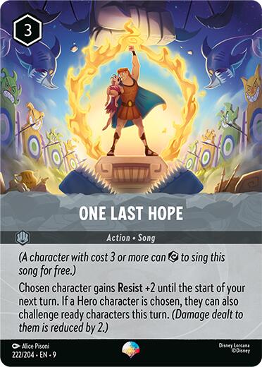 One Last Hope (Epic) [9 - 222/204] - Atomili Collectables