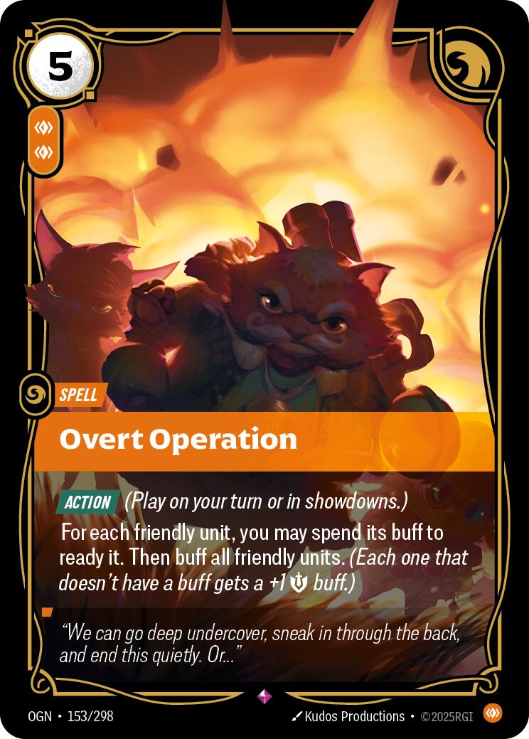 Overt Operation [OGN - 153/298] - Atomili Collectables