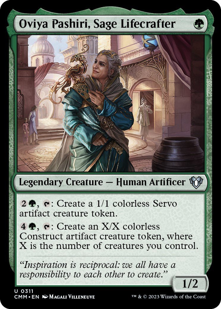 Oviya Pashiri, Sage Lifecrafter [CMM - 311] - Atomili Collectables