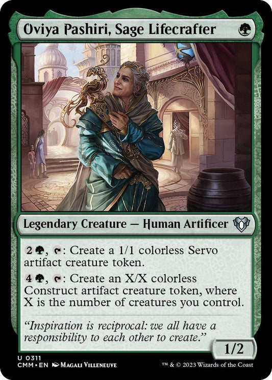 Oviya Pashiri, Sage Lifecrafter [CMM - 311] - Atomili Collectables
