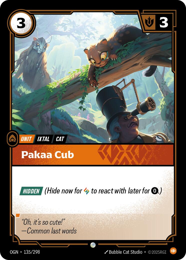 Pakaa Cub [OGN - 135/298] - Atomili Collectables