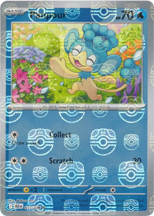 Panpour (Master Ball Pattern) [BLK - 017/086] - Atomili Collectables