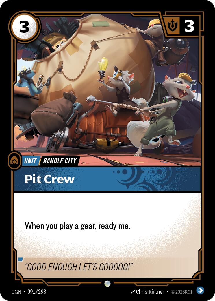 Pit Crew [OGN - 091/298] - Atomili Collectables