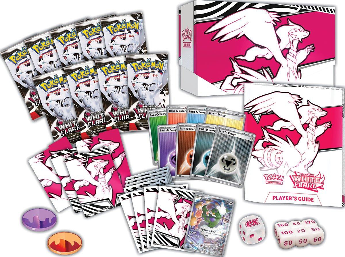 Pokemon TCG: Scarlet & Violet - White Flare Elite Trainer Box - Atomili Collectables