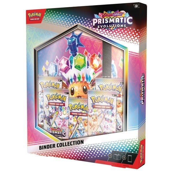 Pokémon - Trading Card Game: Scarlet & Violet - Prismatic Evolutions Binder Collection - Atomili Collectables