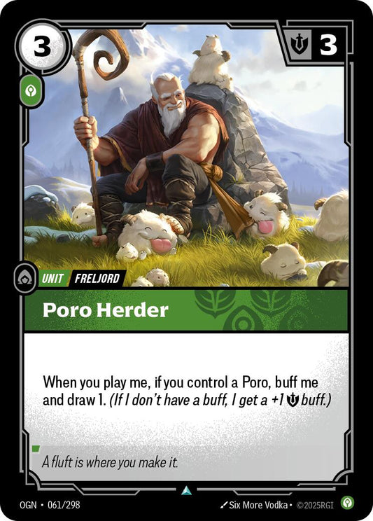 Poro Herder [OGN - 061/298] - Atomili Collectables