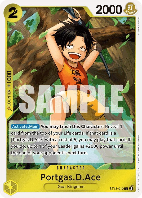 Portgas.D.Ace (010) [ST - 13 - ST13 - 010] - Atomili Collectables