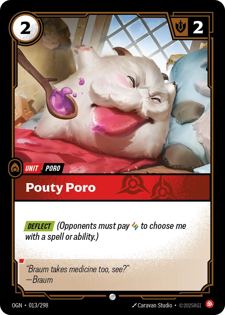 Pouty Poro [OGN - 013/298] - Atomili Collectables