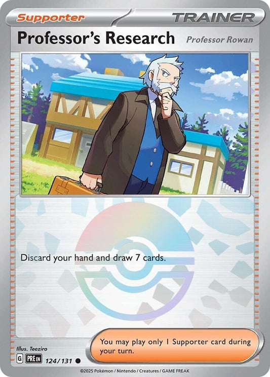 Professor's Research [Professor Rowan] (Poke Ball Pattern) [PRE - 124/131] - Atomili Collectables