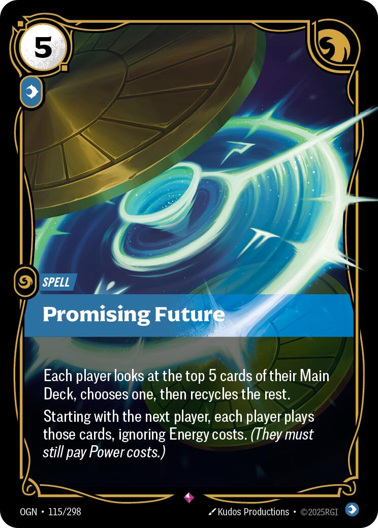 Promising Future [OGN - 115/298] - Atomili Collectables