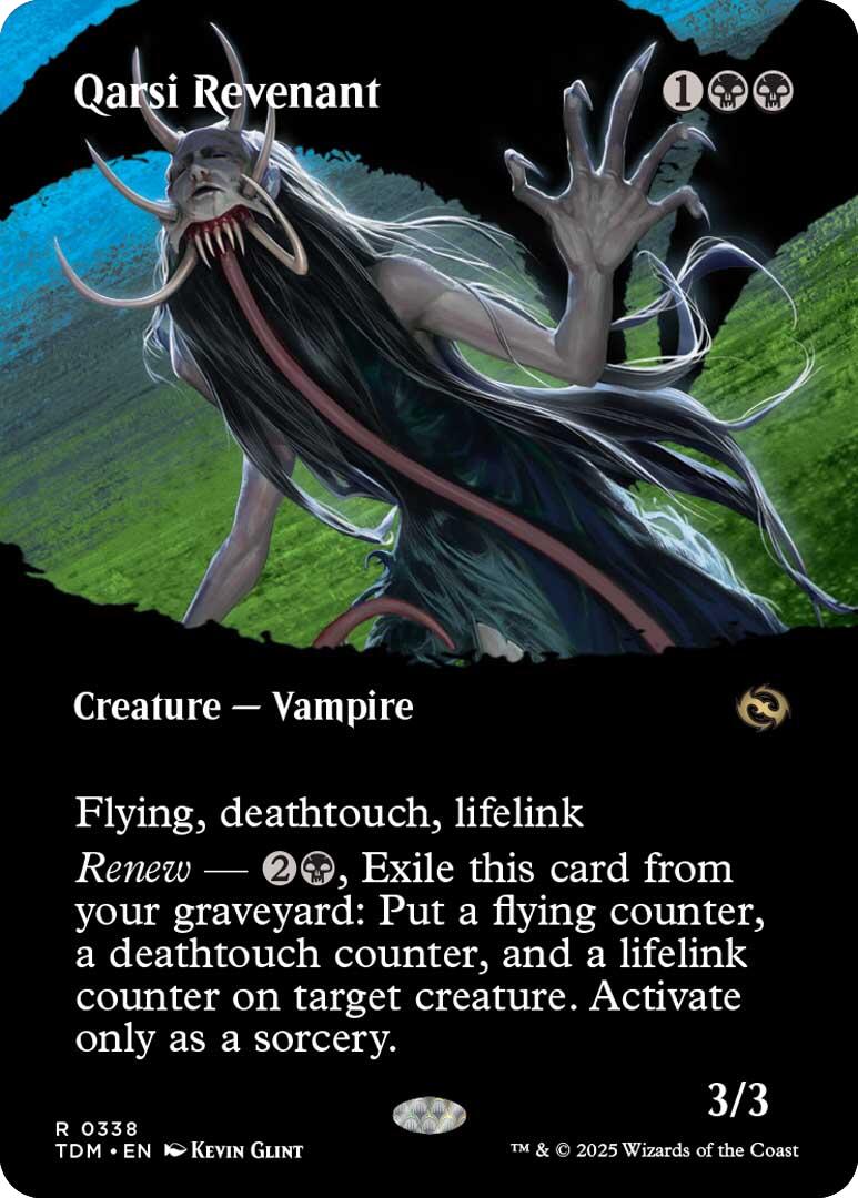 Qarsi Revenant (Borderless) [TDM - 338] - Atomili Collectables