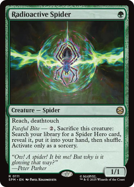 Radioactive Spider [SPM - 111] - Atomili Collectables