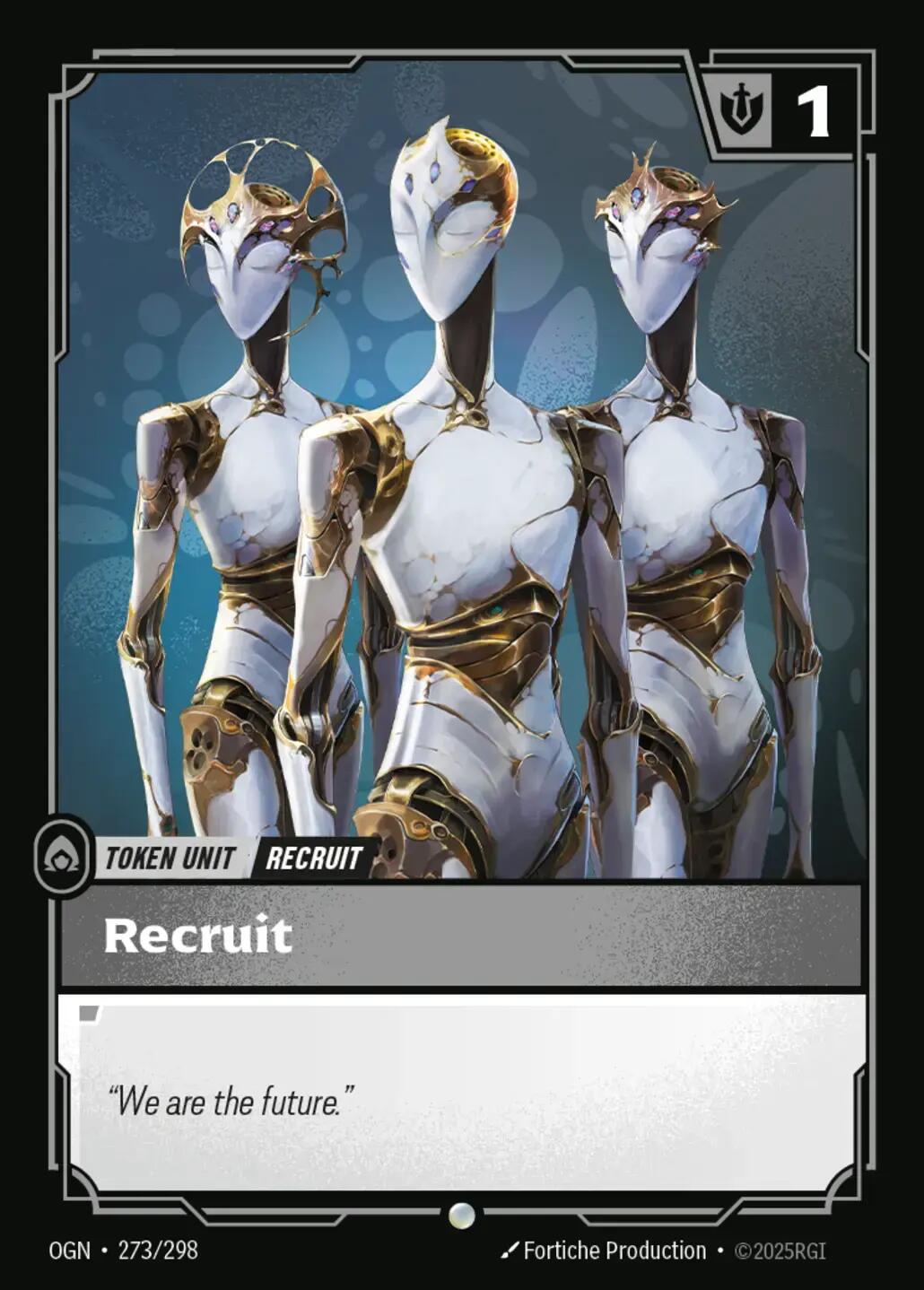Recruit (273) // Buff [OGN - 273/298] - Atomili Collectables