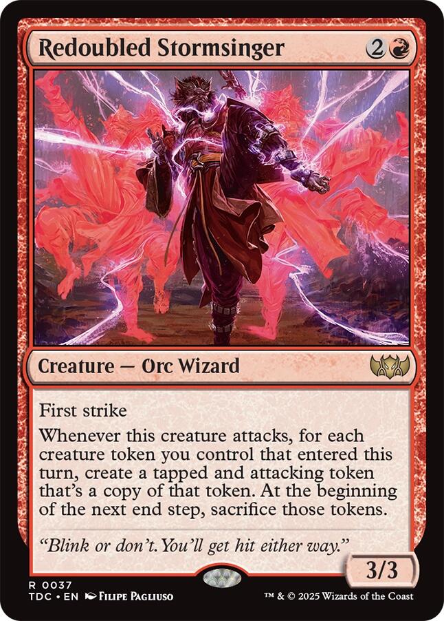 Redoubled Stormsinger [TDC - 37] - Atomili Collectables