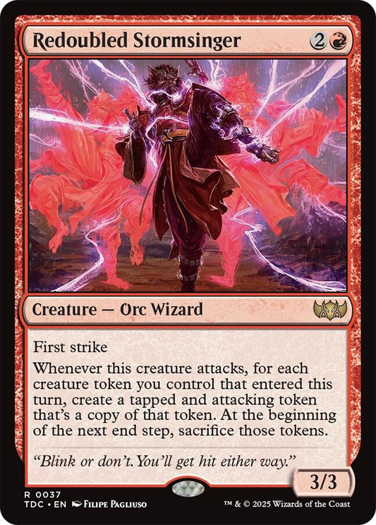 Redoubled Stormsinger [TDC - 37] - Atomili Collectables