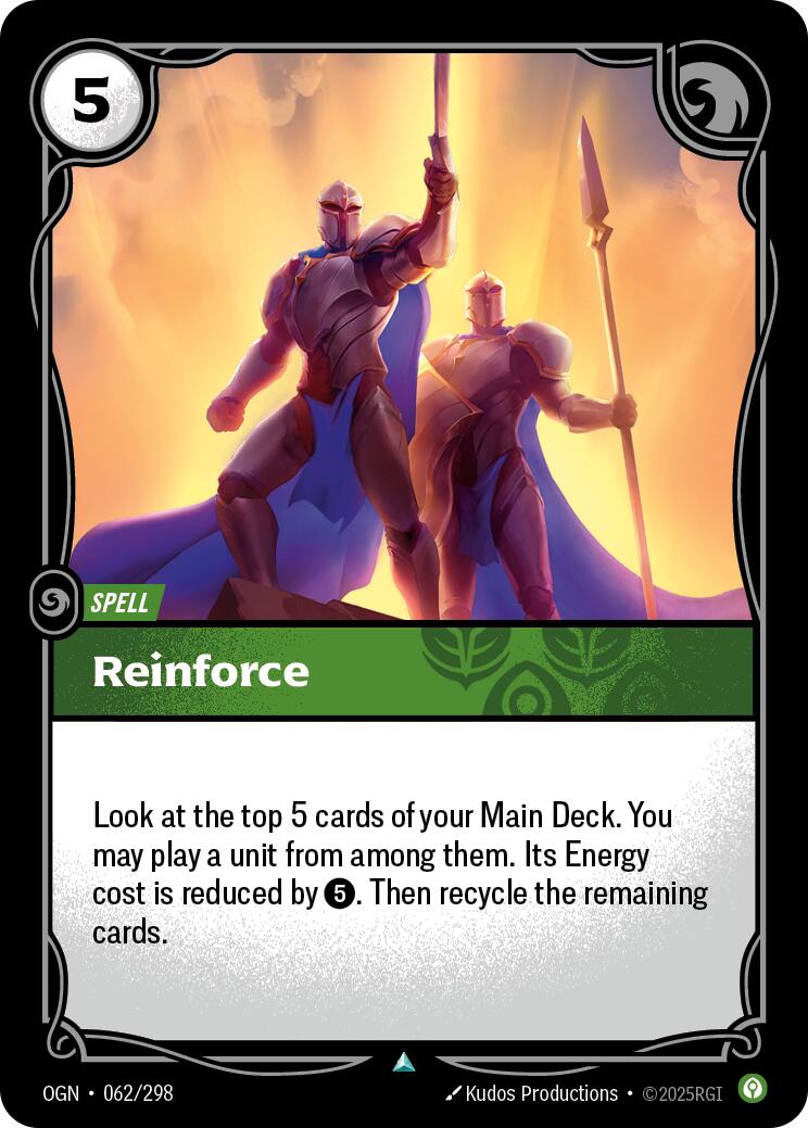 Reinforce [OGN - 062/298] - Atomili Collectables
