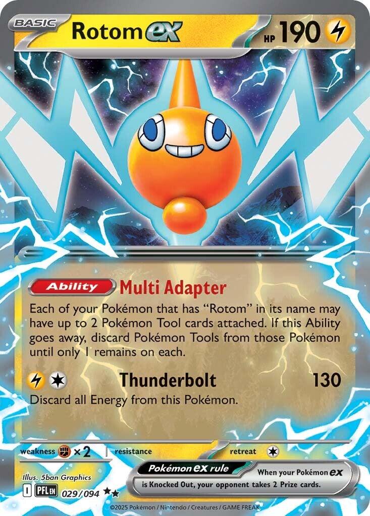 Rotom ex - 029/094 [PFL - 029/094] - Atomili Collectables