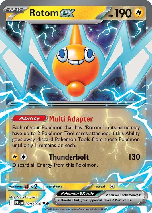 Rotom ex - 029/094 [PFL - 029/094] - Atomili Collectables
