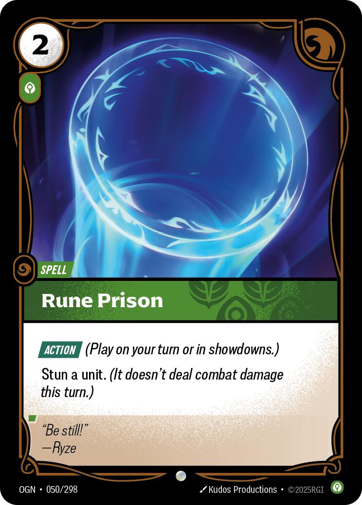 Rune Prison [OGN - 050/298] - Atomili Collectables