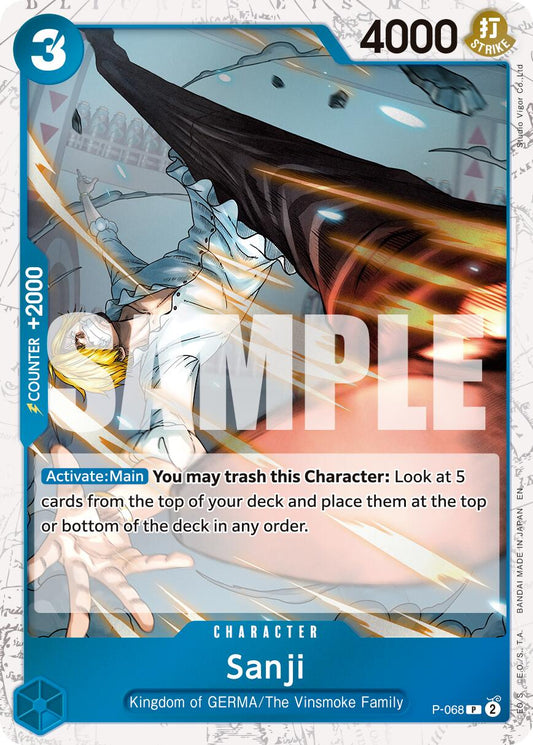 Sanji - P - 068 (Pirate Foil) [PRB - 02 - P - 068] - Atomili Collectables